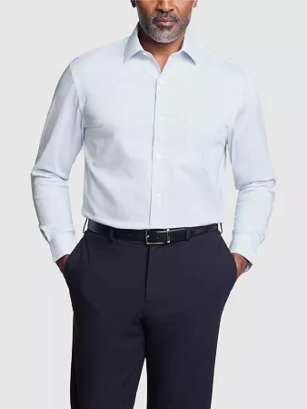 Men's Van Heusen Regular-Fit Ultra Wrinkle Free Dress Shirt, Color: coral  NWT